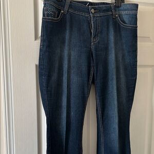 Lane Bryant Dark Indigo Boot Cut Jeans